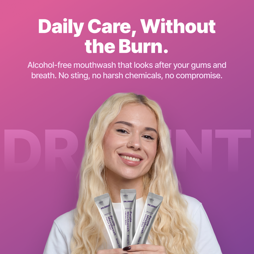Purple Colour-Correcting Mouthwash