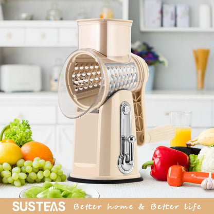 SpinPrep Rotating Food Grater Chopper