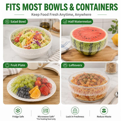 SealFresh Stretch Food Covers, 100pc