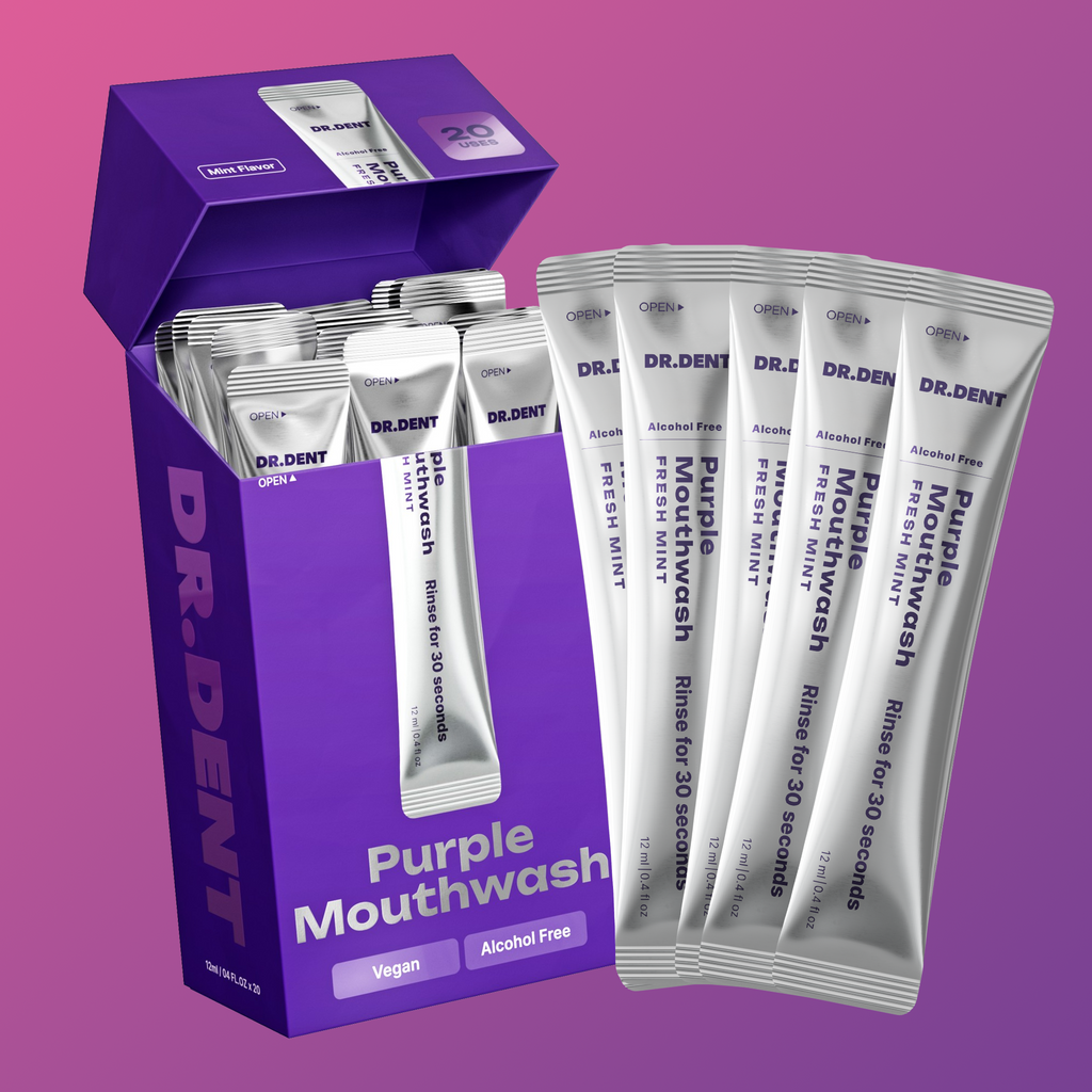 Purple Colour-Correcting Mouthwash