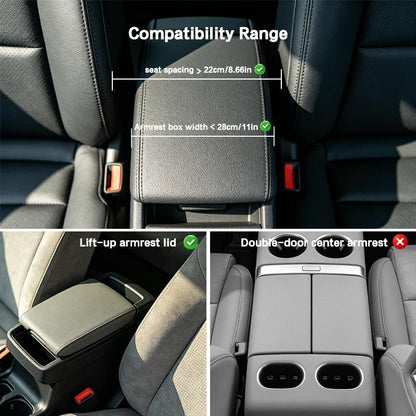 RideOrganize 5-in-1 Car Console Organizer
