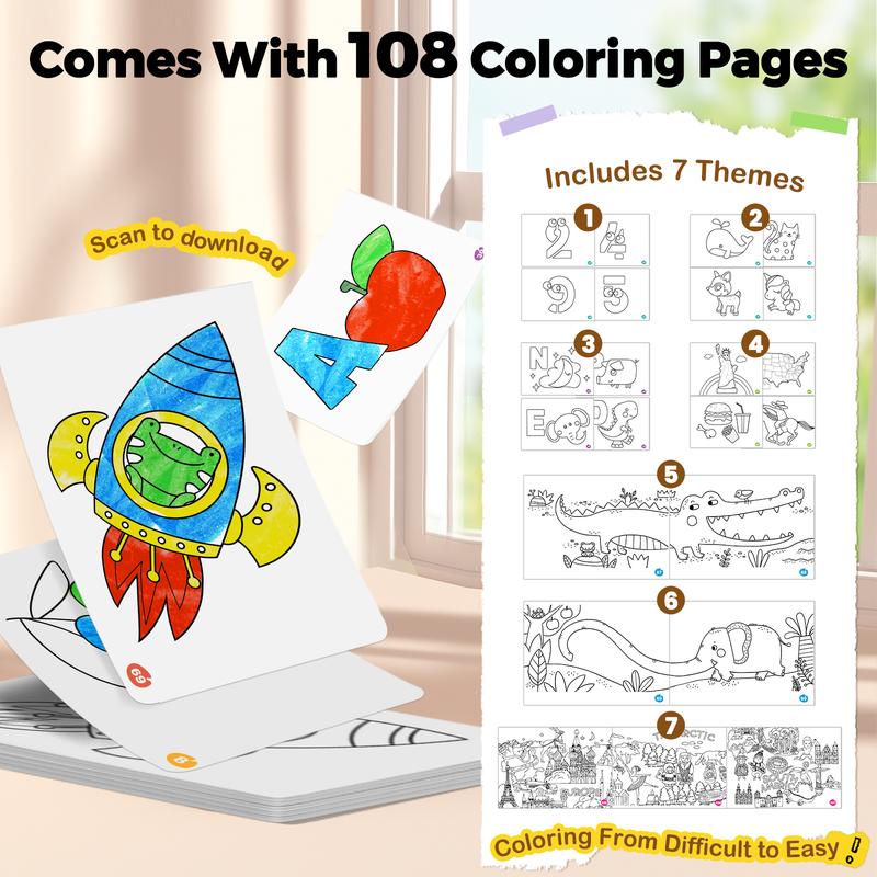 TwistBloom Jumbo Silky Crayons