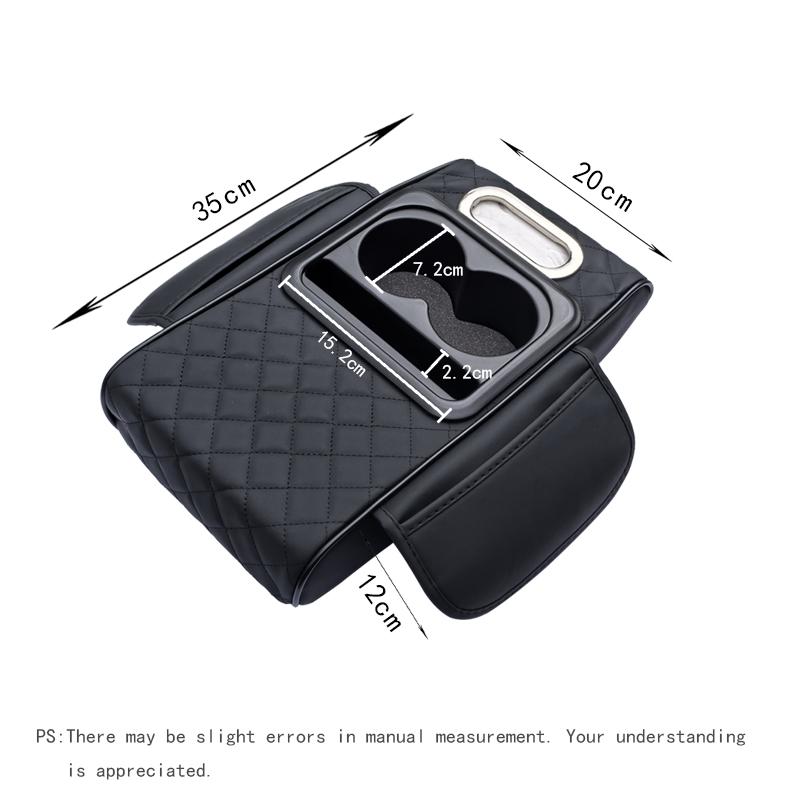 RideOrganize 5-in-1 Car Console Organizer