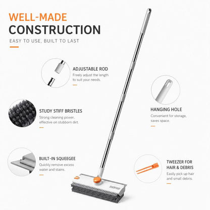 ScrubMax 3-in-1 Long Handle Scrub Brush