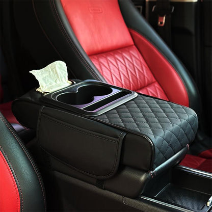 RideOrganize 5-in-1 Car Console Organizer