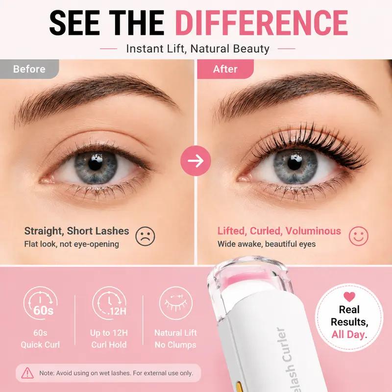Thermal Heated Eyelash Curler