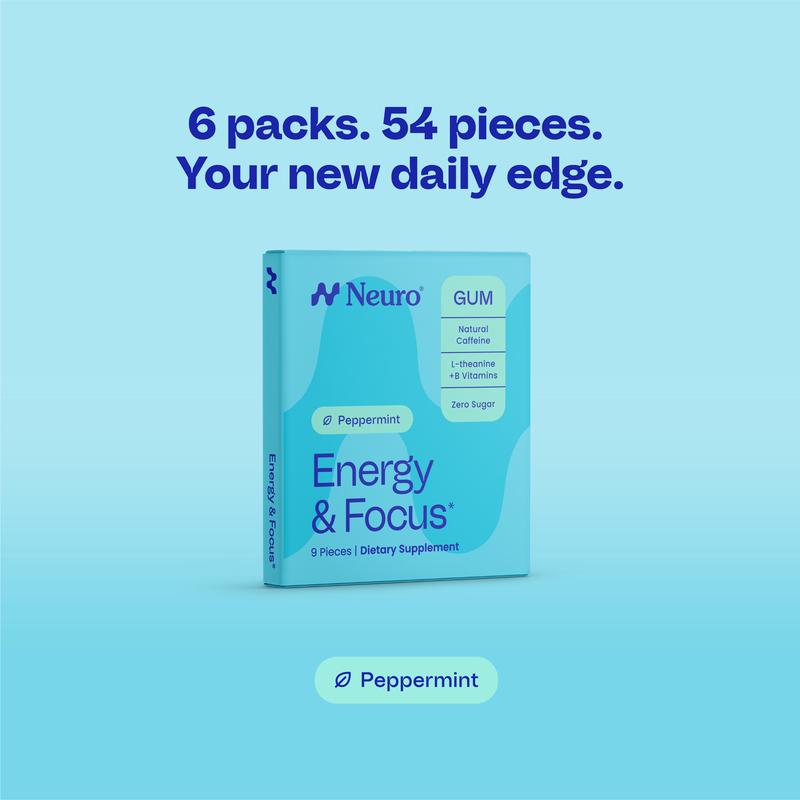Neuro Energy & Focus Gum