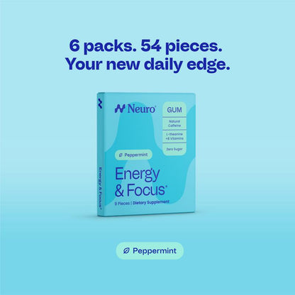 Neuro Energy & Focus Gum