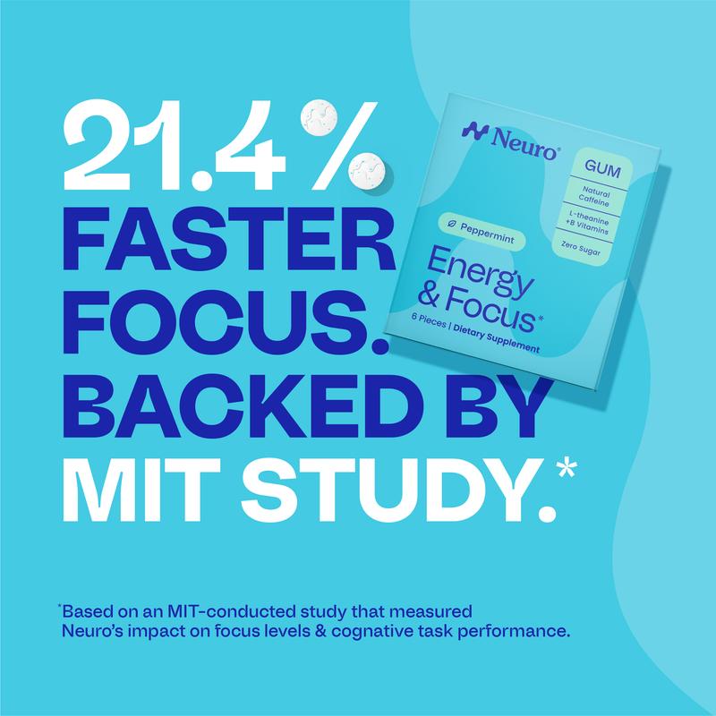 Neuro Energy & Focus Gum