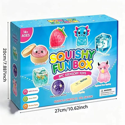 Squish Squad Stress Relief Toy Set