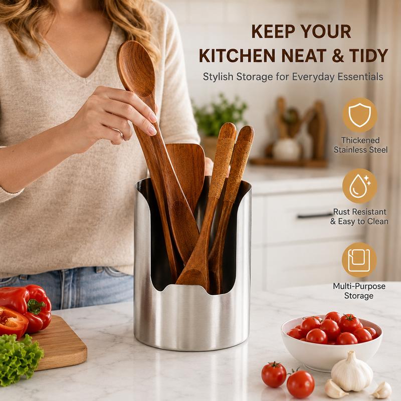 Steady Stand Kitchen Utensil Caddy