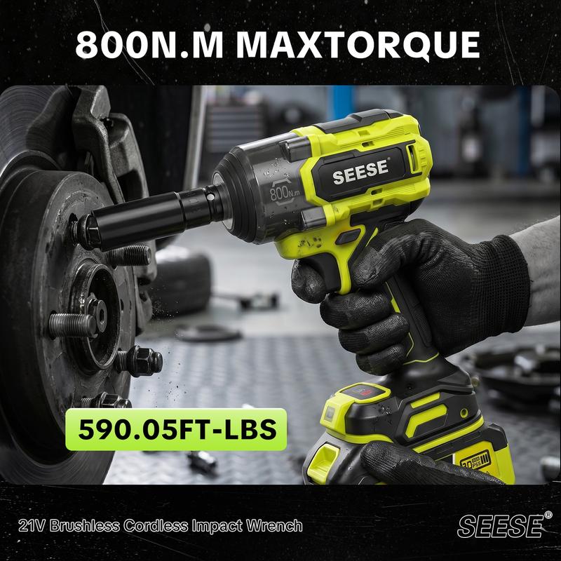 TorqueMax 3-in-1 Cordless Impact Wrench