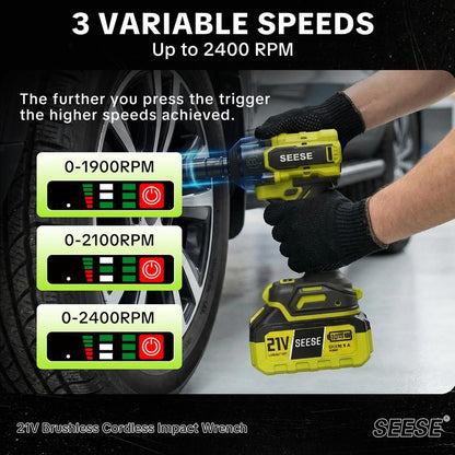 TorqueMax 3-in-1 Cordless Impact Wrench