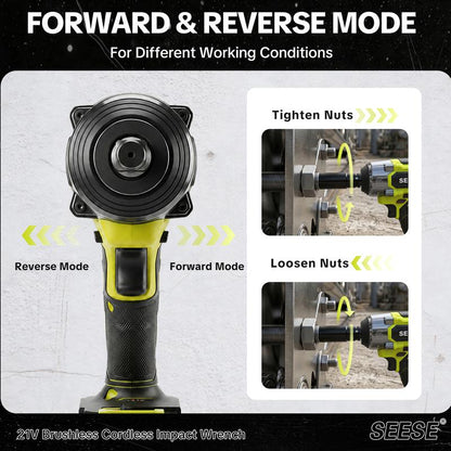TorqueMax 3-in-1 Cordless Impact Wrench