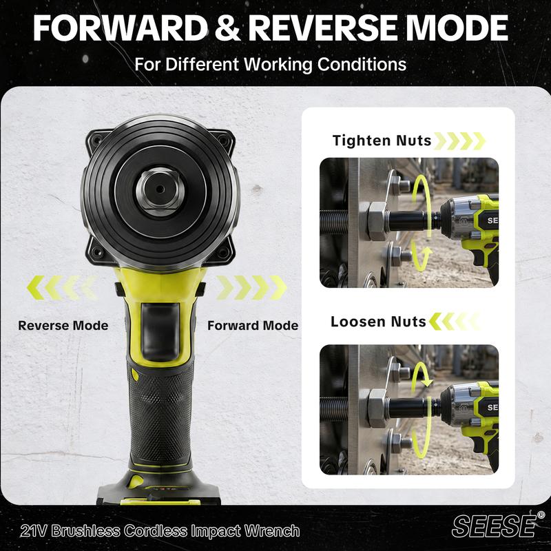 TorqueMax 3-in-1 Cordless Impact Wrench