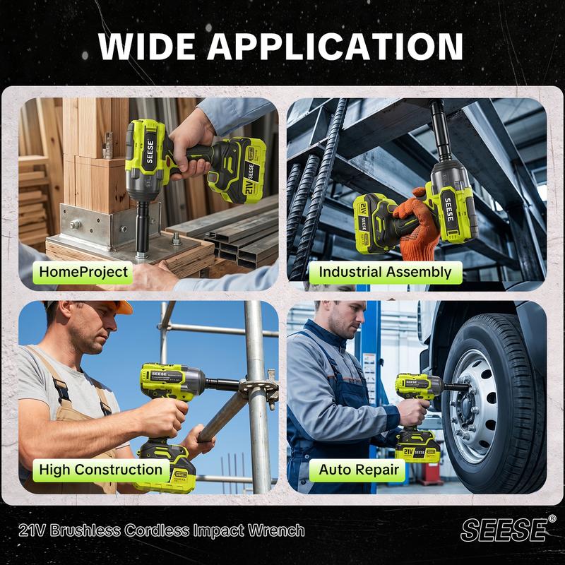 TorqueMax 3-in-1 Cordless Impact Wrench